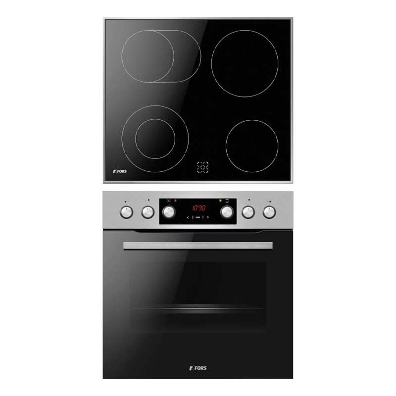 FORS Cuisinière EURO, inox - FCHD 6042 ES